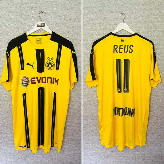 Borussia Dortmund home football shirt 2016/17 Reus XXL