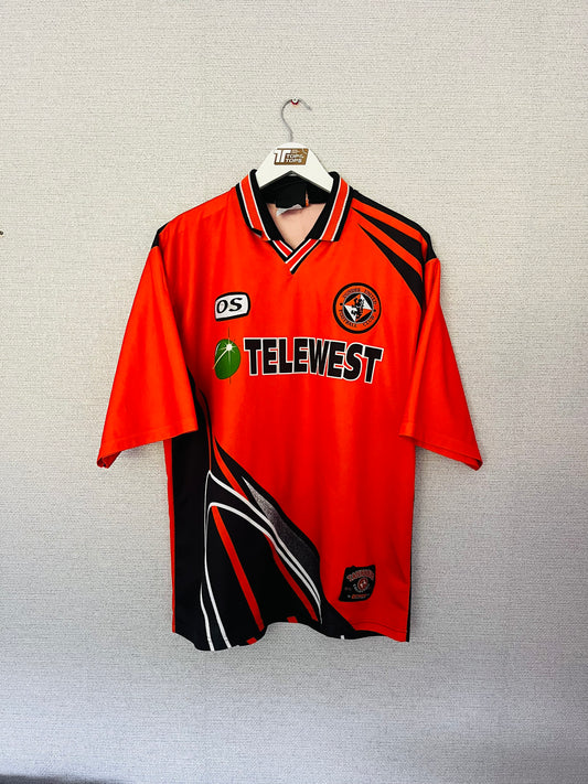 Dundee United home football shirt 1998/99 XL