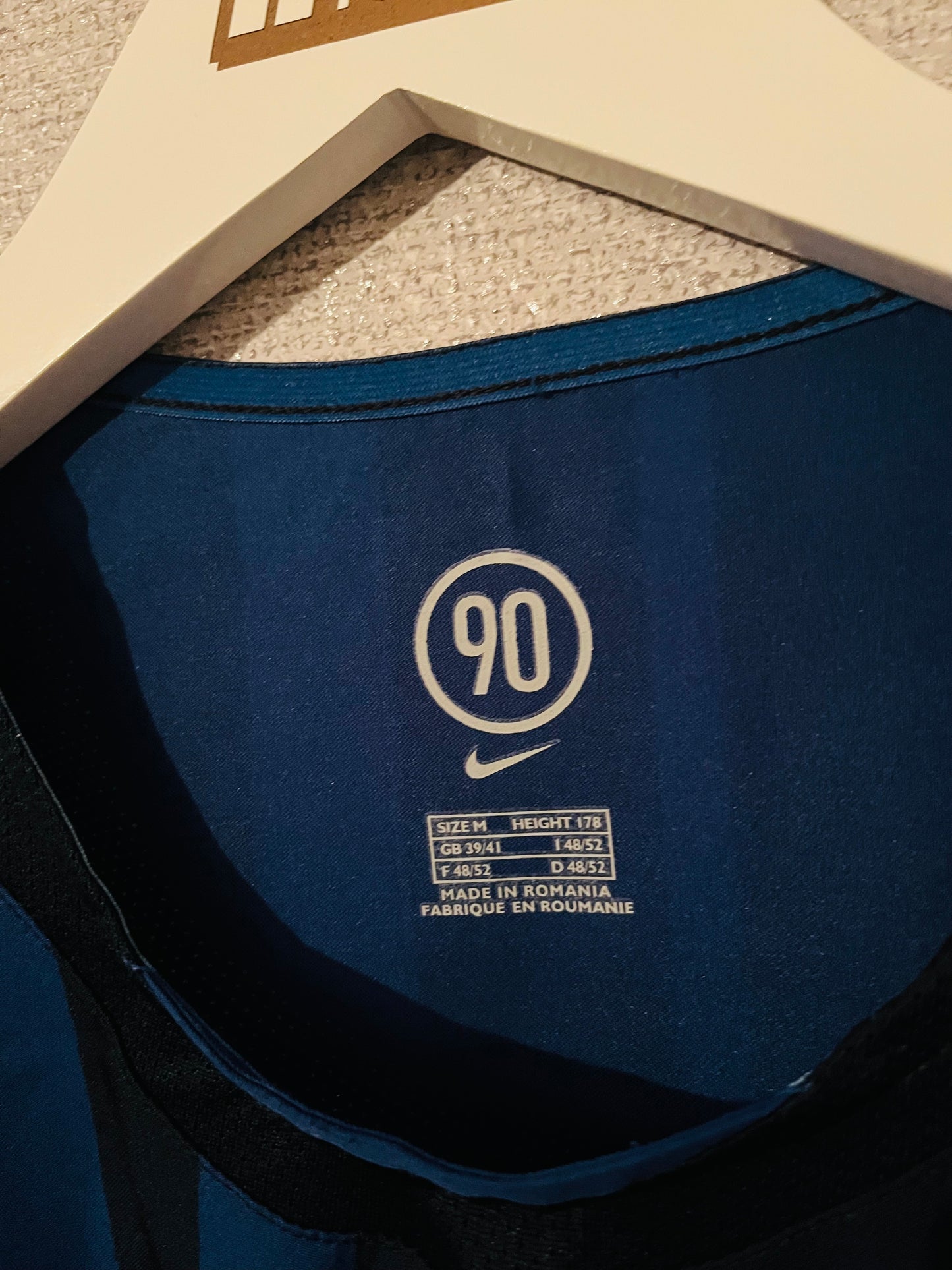 Barcelona away football shirt 2004/05 Ronaldinho Medium