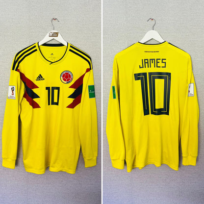 Colombia home football shirt     W/C 2018 James Large