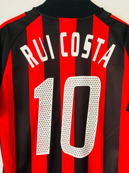 AC Milan home football shirt 2002/03 Rui Costa small