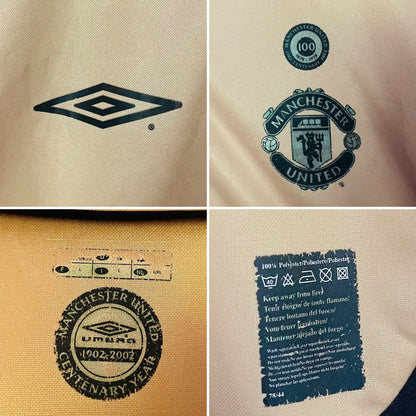 Manchester United away reversible football shirt
2001/02 Beckham Large