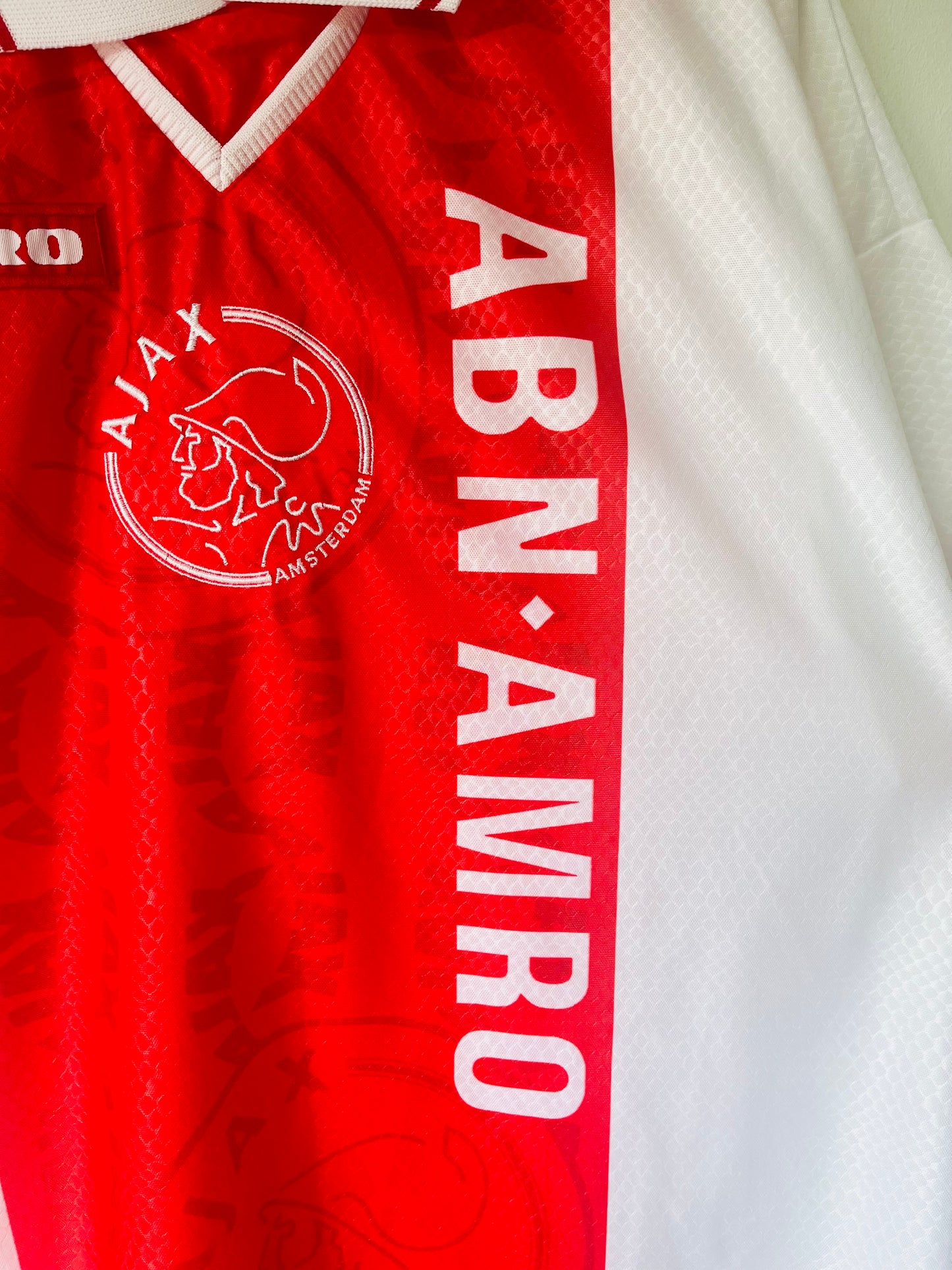 Ajax home football shirt 1998/99 Oliseh XL