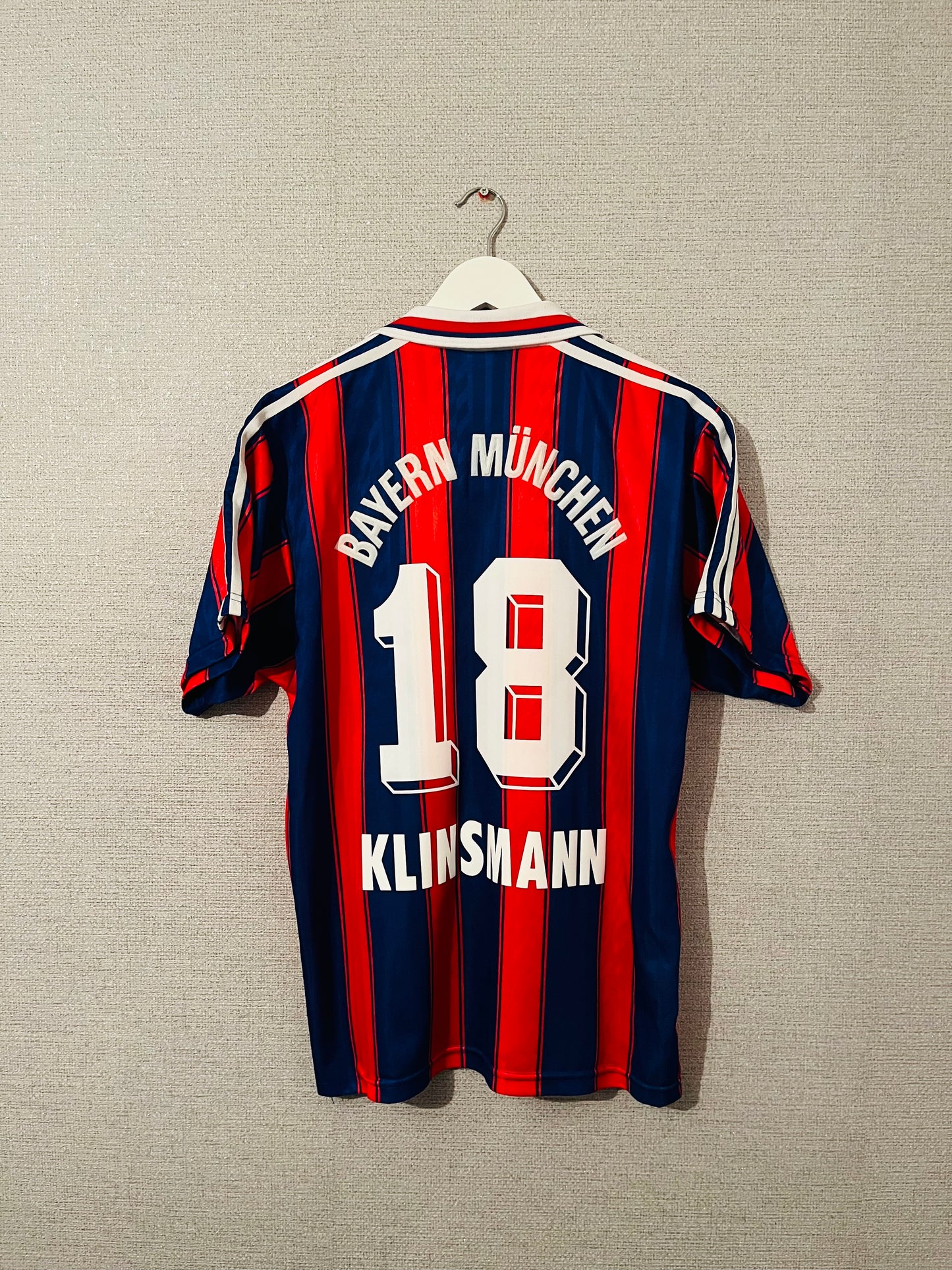 Bayern Munich home football shirt 1995/97 Klinsmann Medium
