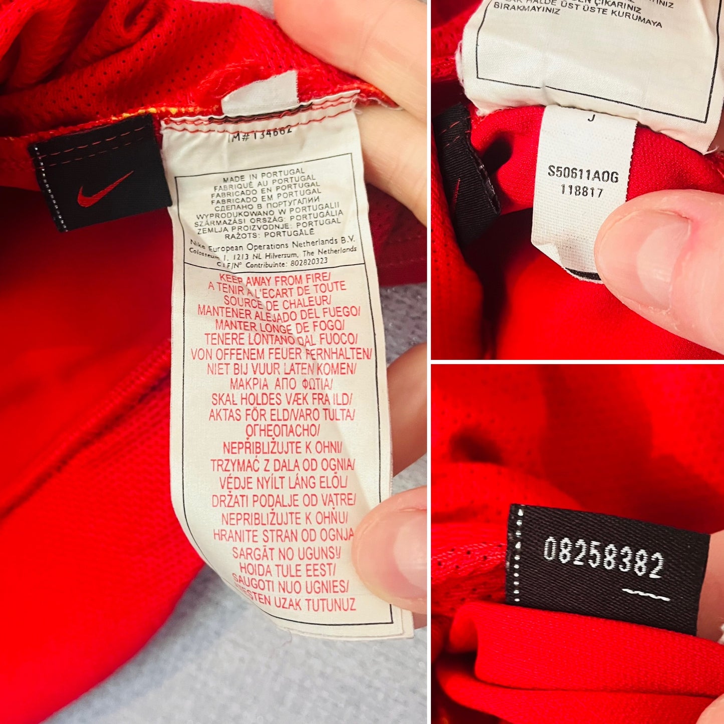 Arsenal home football shirt
2004/05 Vieira Medium