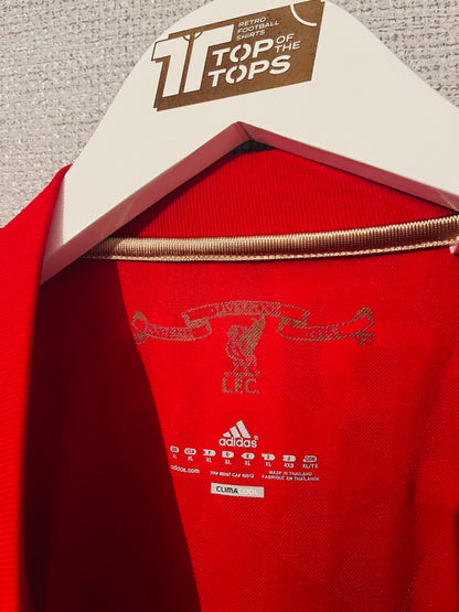 Liverpool home football shirt 2010/12 Gerrard XL