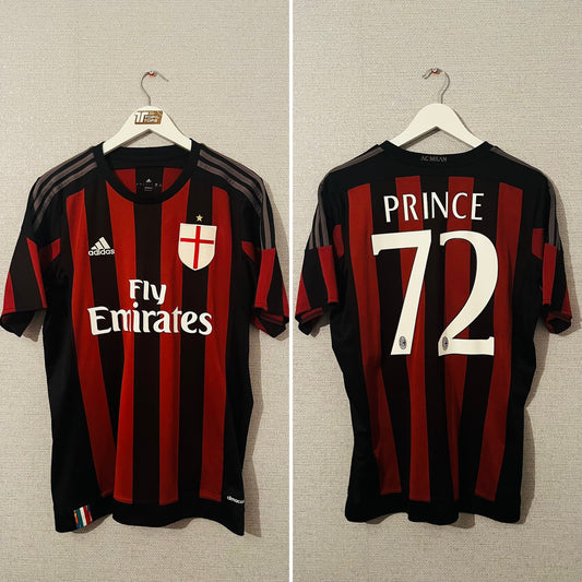 AC Milan home football shirt 205/16 Prince Large