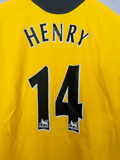 Arsenal away football shirt 2005/06 Henry Large
