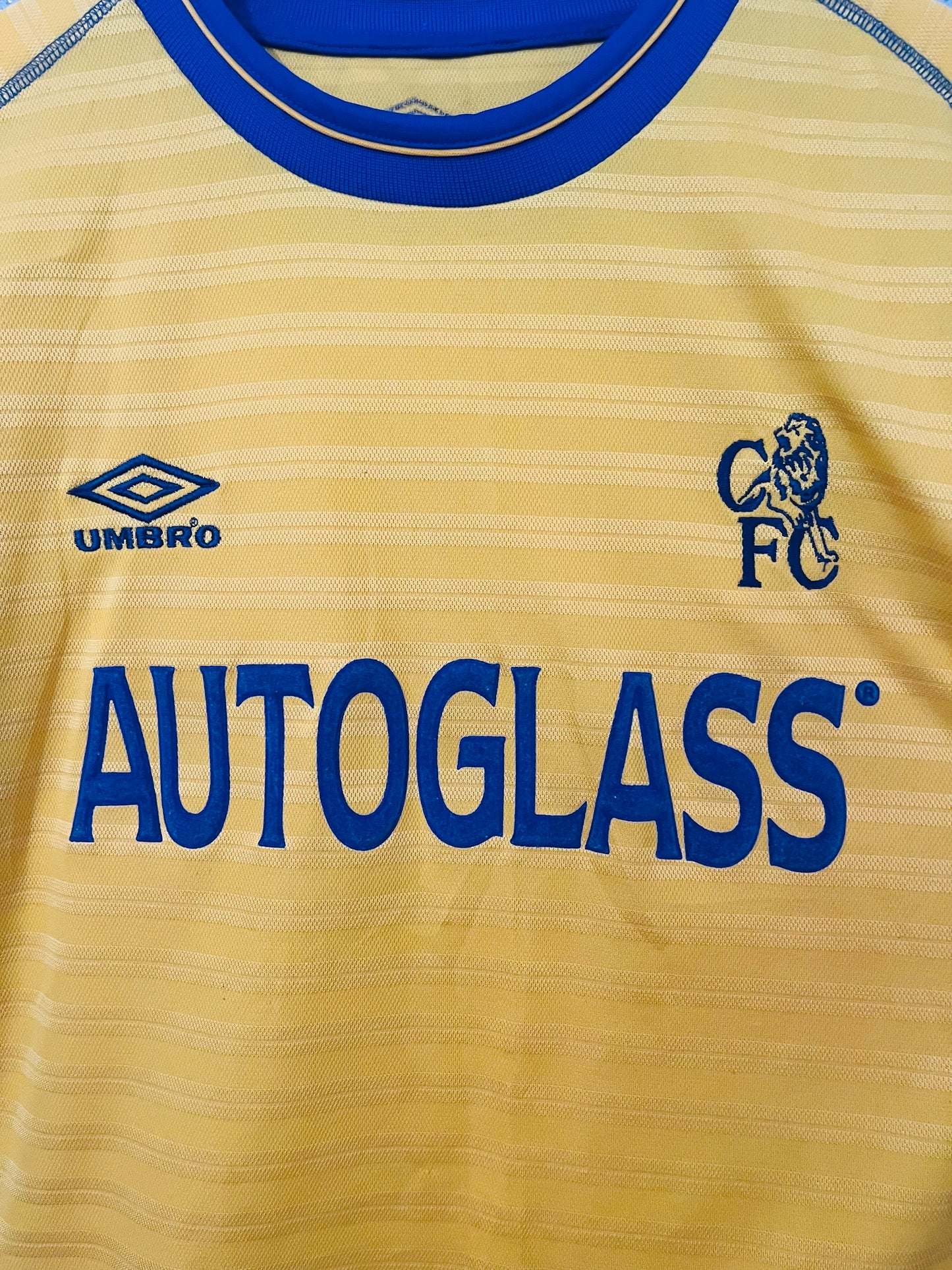 Chelsea away football shirt 2000/02 Zola medium