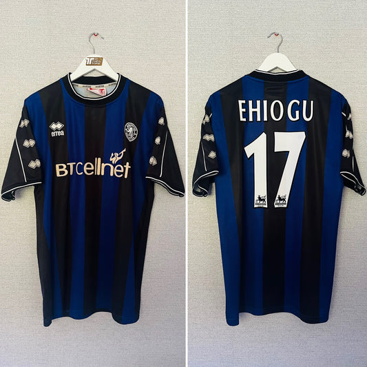Middlesbrough away football shirt 2001/03 Ehiogu Large