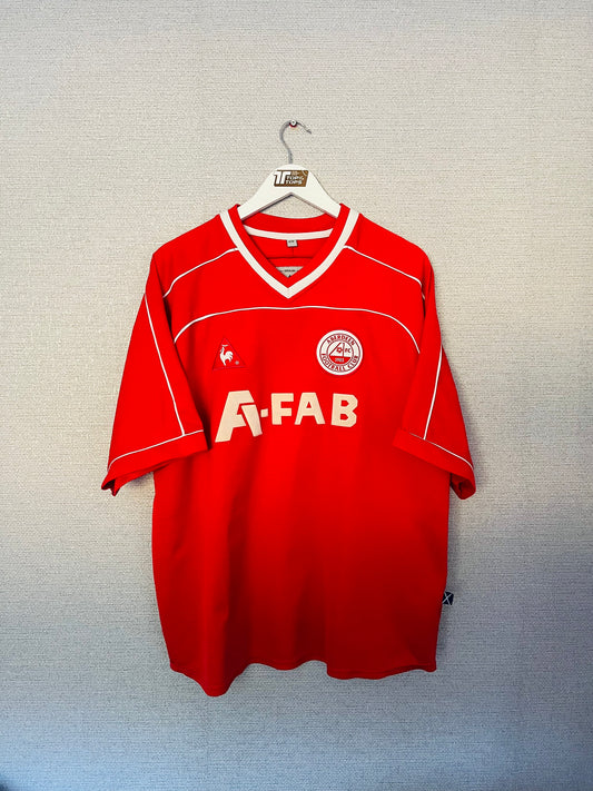 Aberdeen home football shirt 2002/04 XL