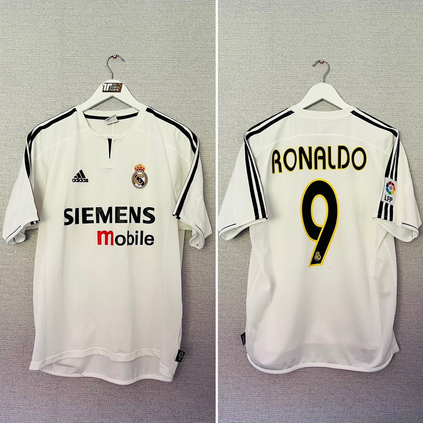 Real Madrid home football shirt
2003/04 R9 Medium