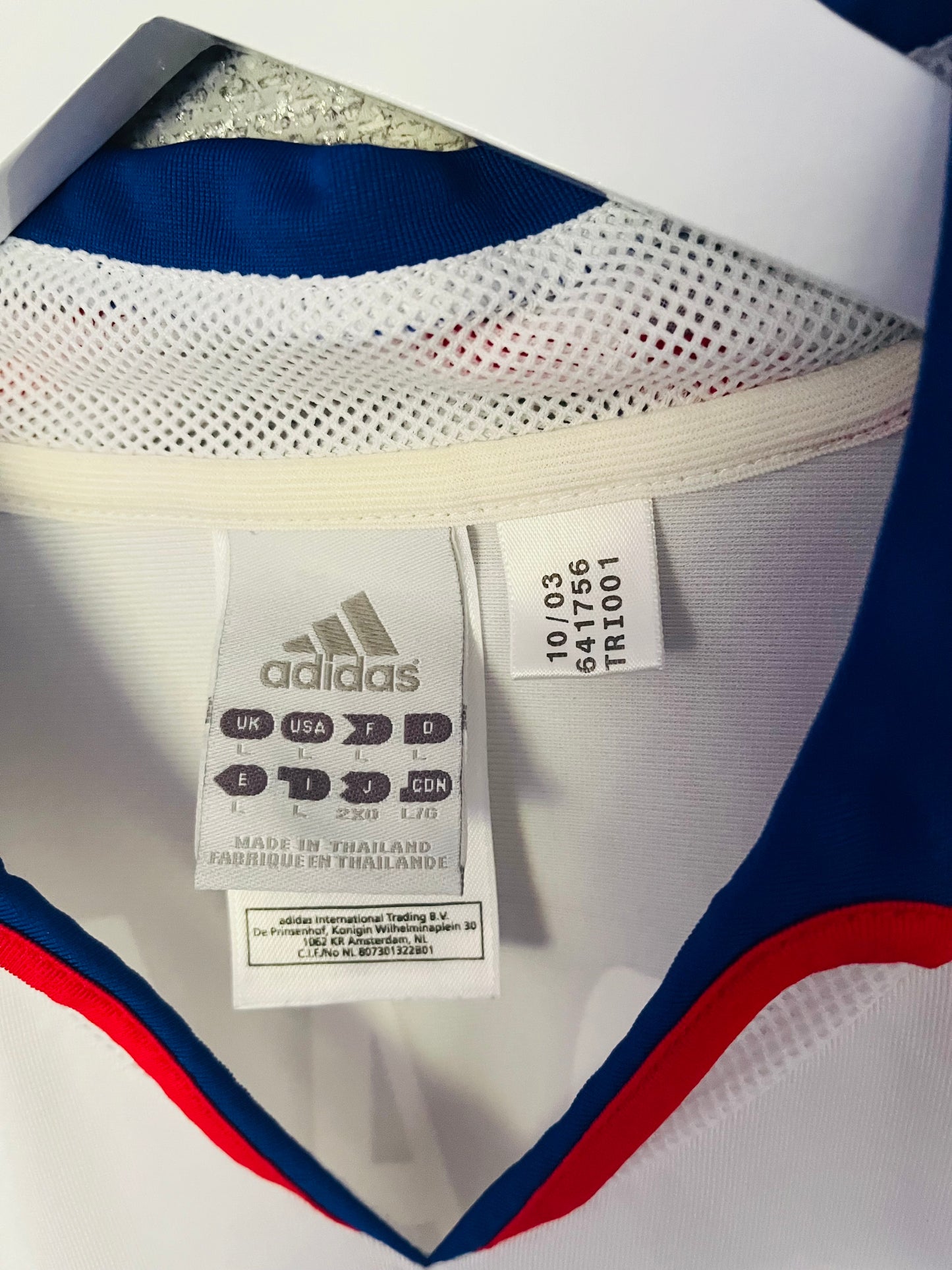 France away football shirt 2004/06 Zidane Large