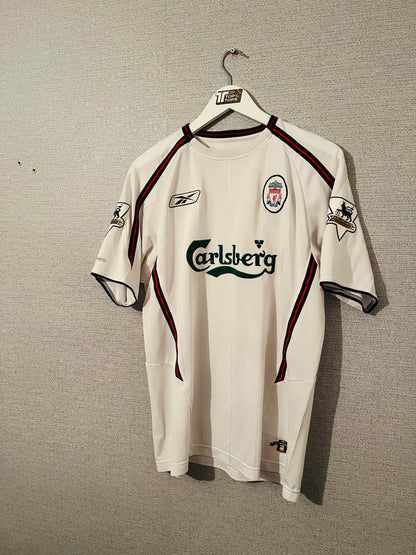 Liverpool away football shirt
2003/05 Hyypia Medium