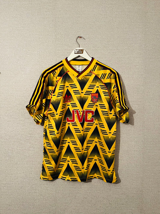 Arsenal away football shirt 1991/93 Medium