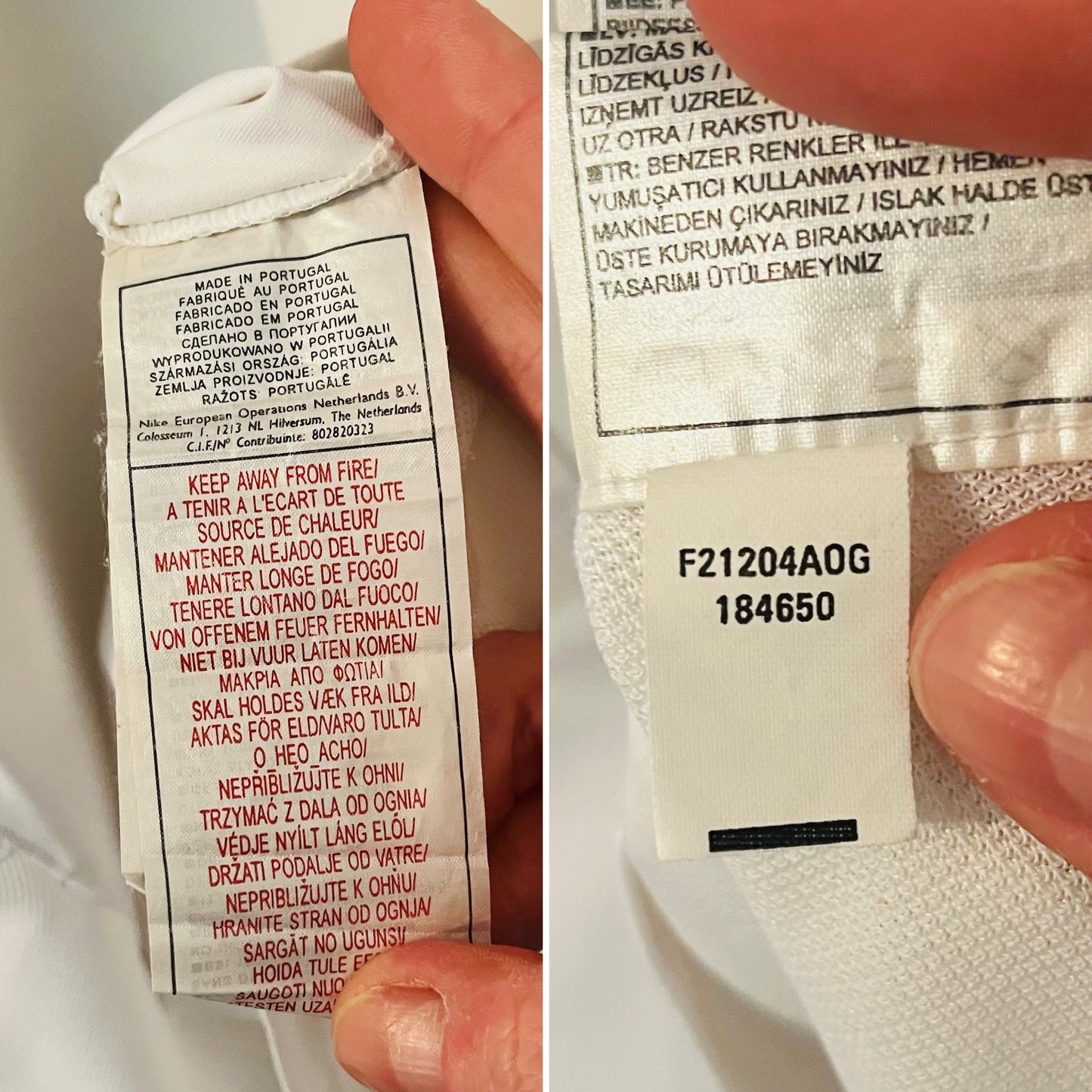 Valencia home football shirt 2002/03 Carew XL