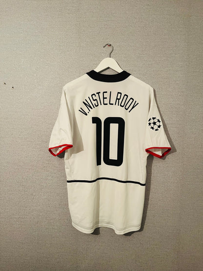 Manchester United away football shirt 2002/03 Van Nistelrooy Large