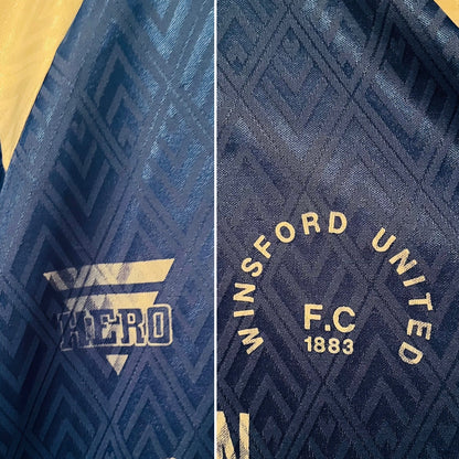 Winsford United home football shirt 1991/92 XL