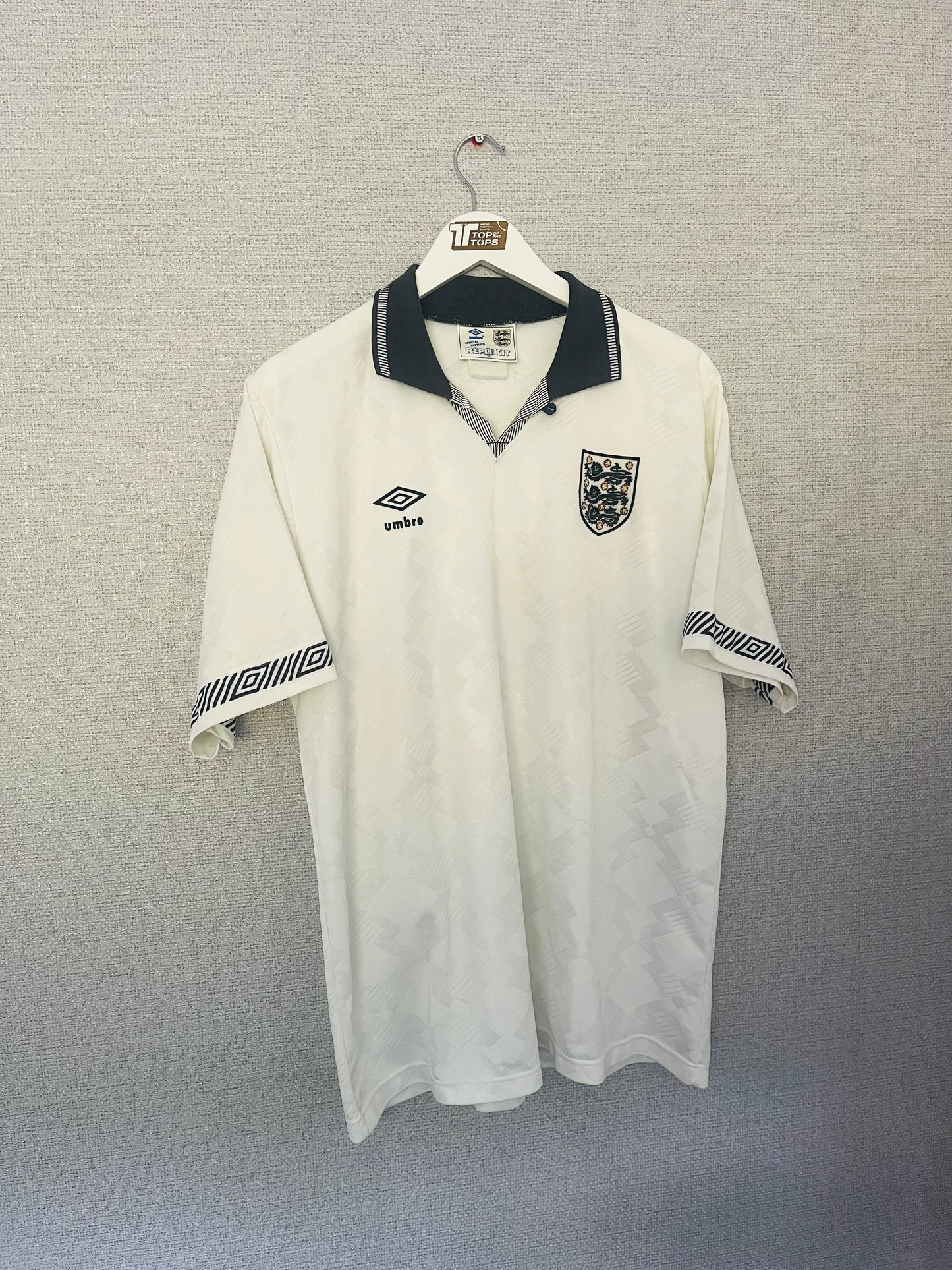 England home football shirt W/C Italia 90 XL