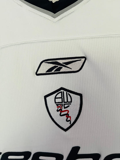 Bolton Wanderers home football shirt 2002/03 Ngotty XL
