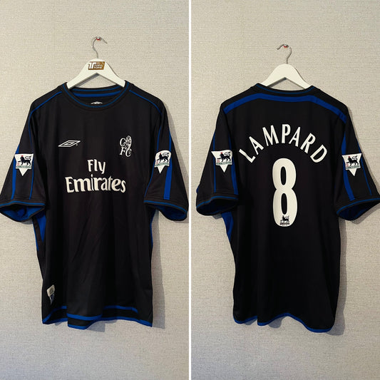 Chelsea third football shirt 2002/03 Lampard XXL