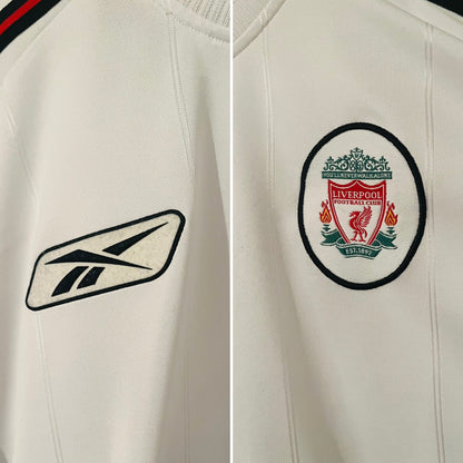 Liverpool away football shirt 2003/04 Baros XXL L/S