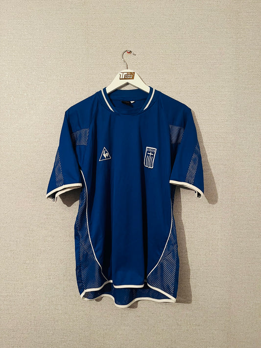 Greece home football shirt 2003/04 Medium/Large