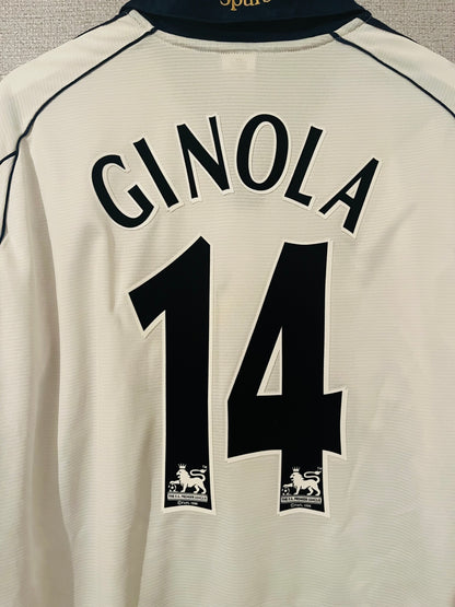 Tottenham Hotspur home football shirt 1999/2001 Ginola XL