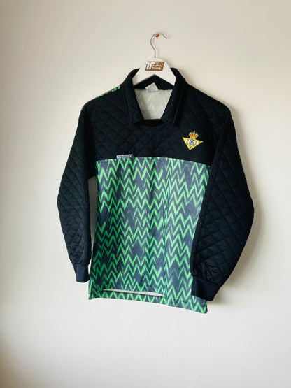Real Betis goalkeeper football shirt 1990s Small