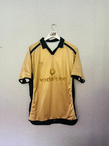 Manchester United away reversible football shirt
2001/02 Keane Medium