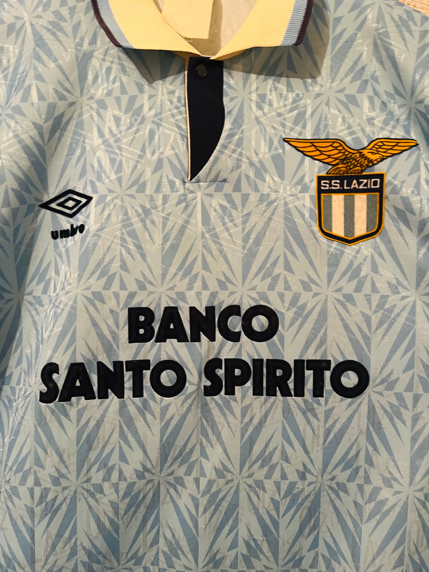 Lazio home football shirt    1991/92 XL