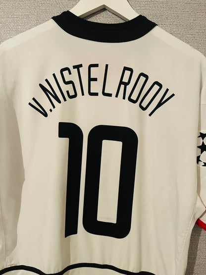 Manchester United away football shirt 2002/03 Van Nistelrooy Large
