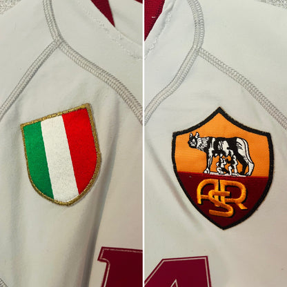 Roma away football shirt 2001/02 Montella Small