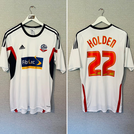 Bolton Wanderers home football shirt 2013/14 Holden Large