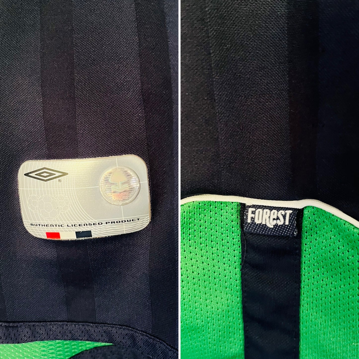 Nottingham Forest third football shirt 2002/03 Large