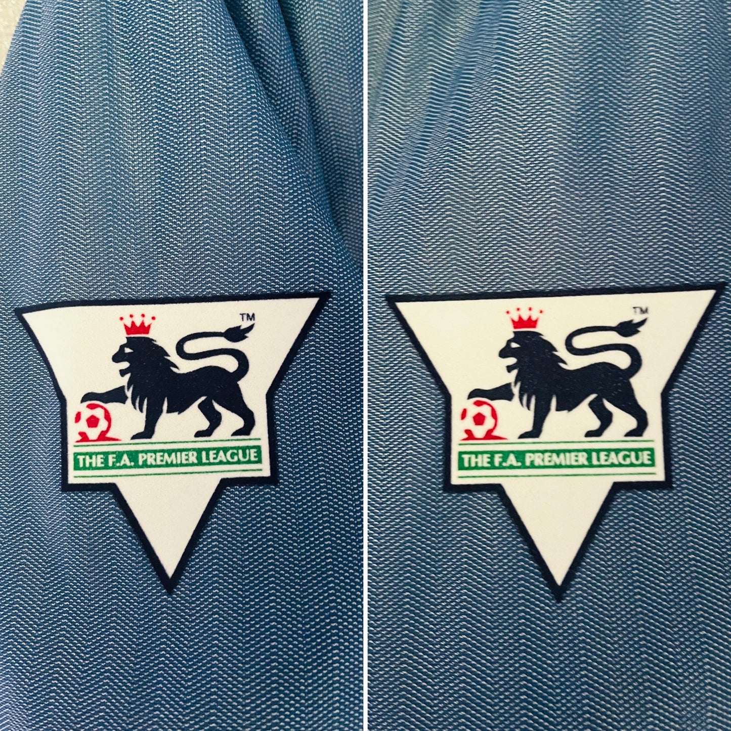 Newcastle United away football shirt 1996/97 Ginola XL