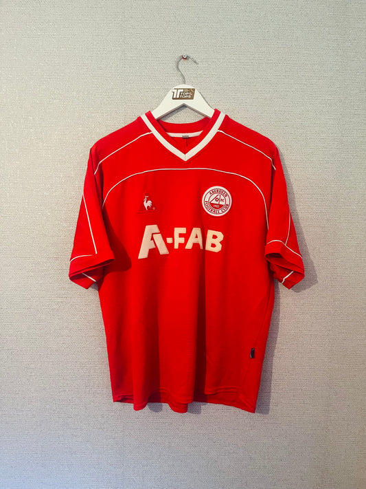 Aberdeen home football shirt 2002/04 Large