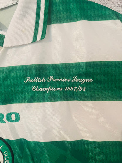 Glasgow Celtic home football shirt 1998/99 Medium