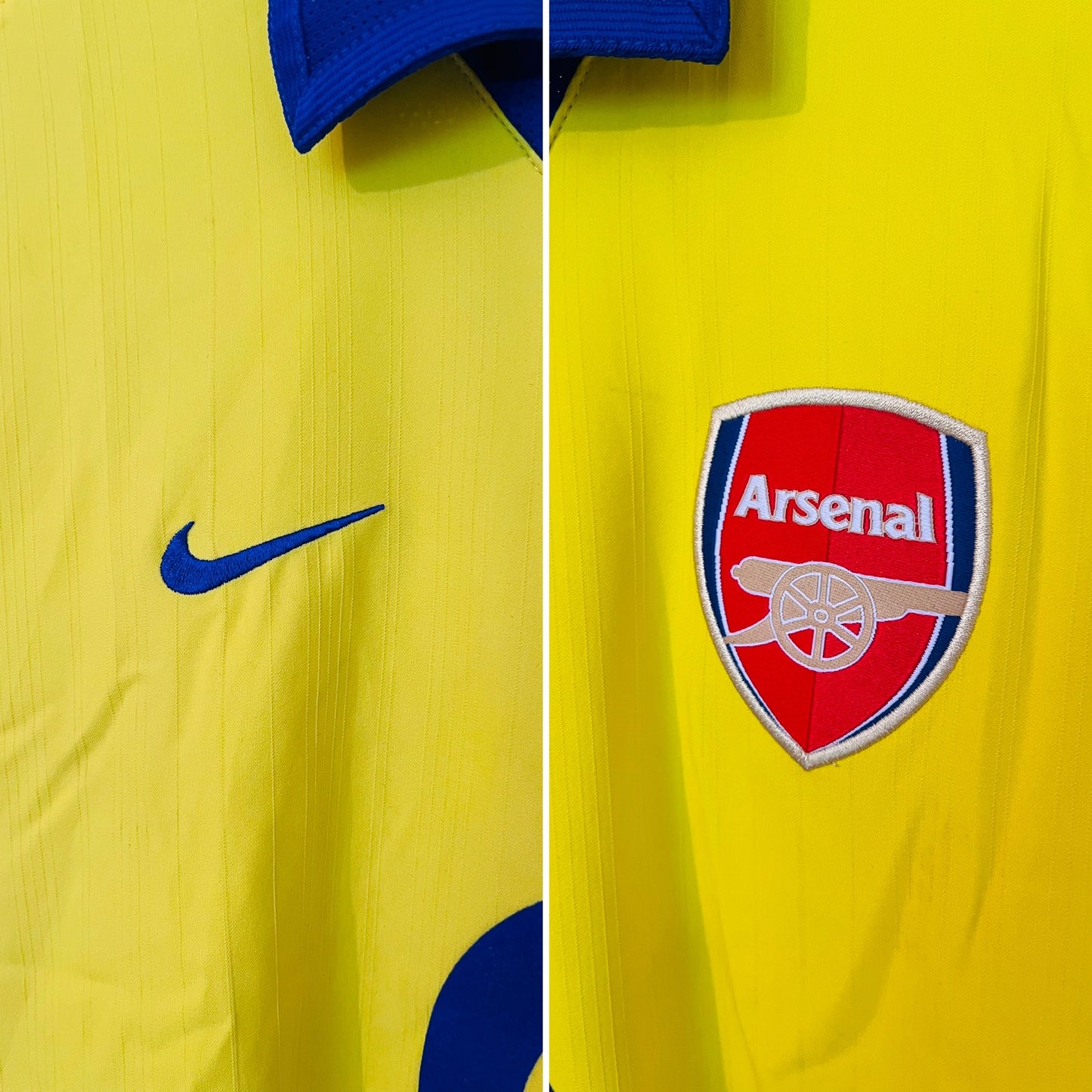 Arsenal away football shirt 2003/04 Vieira XXL