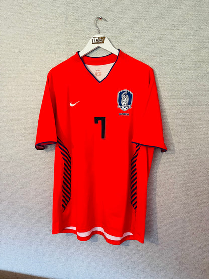 South Korea home football shirt 2005/07 JS Park XL