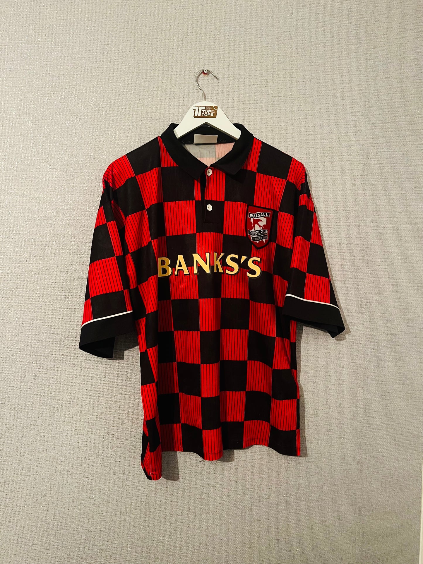 Walsall home football shirt 1997/98 Large
