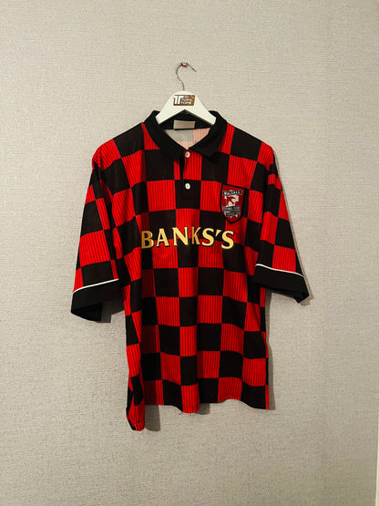 Walsall home football shirt 1997/98 Large
