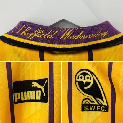 Sheffield Wednesday third football shirt 1994/95 Waddle Large
