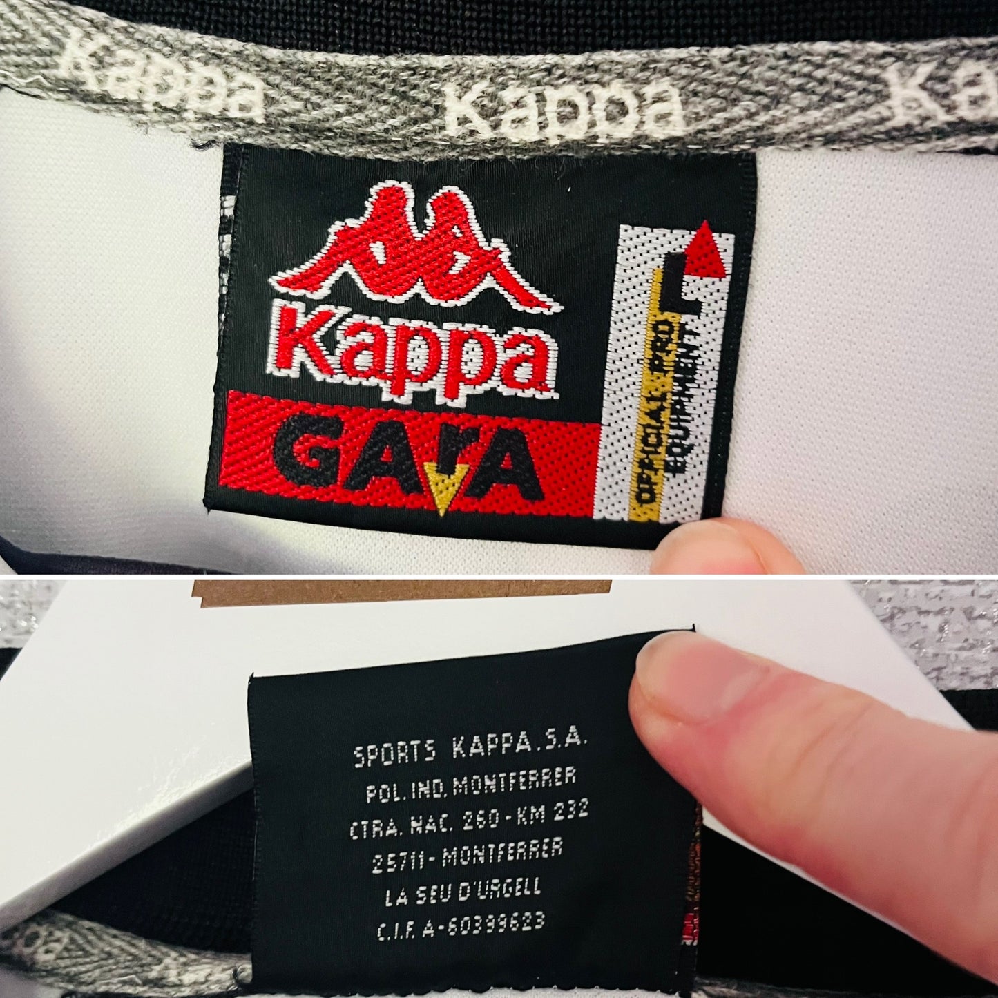 Juventus home football shirt 1997/98 Zidane Large