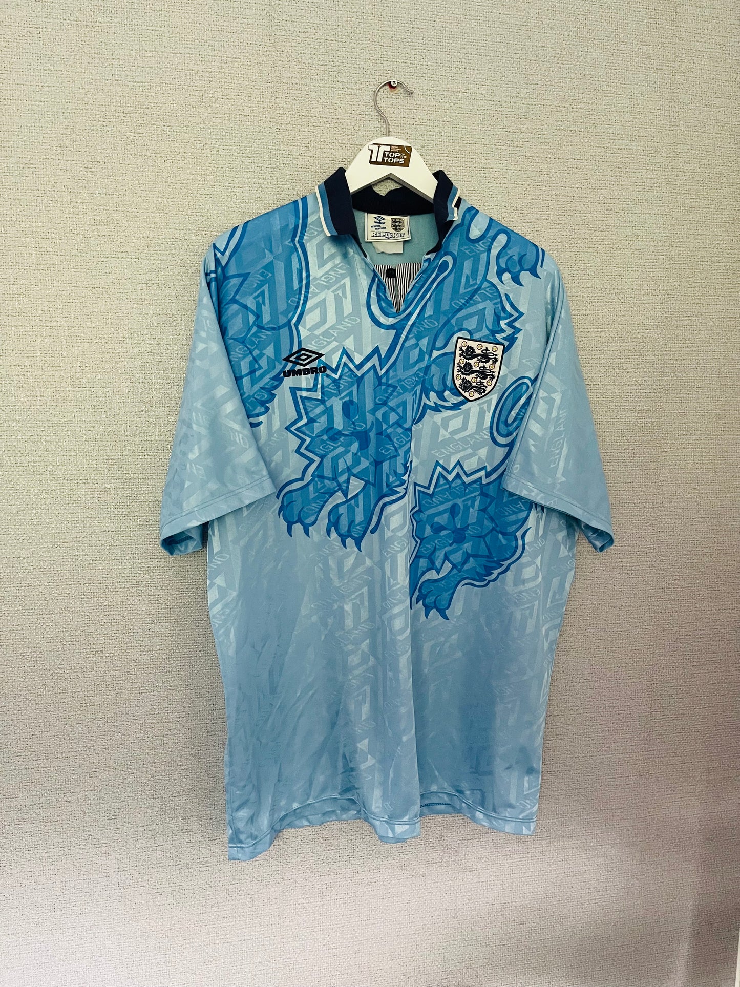 England third football shirt 1992/93 XXL