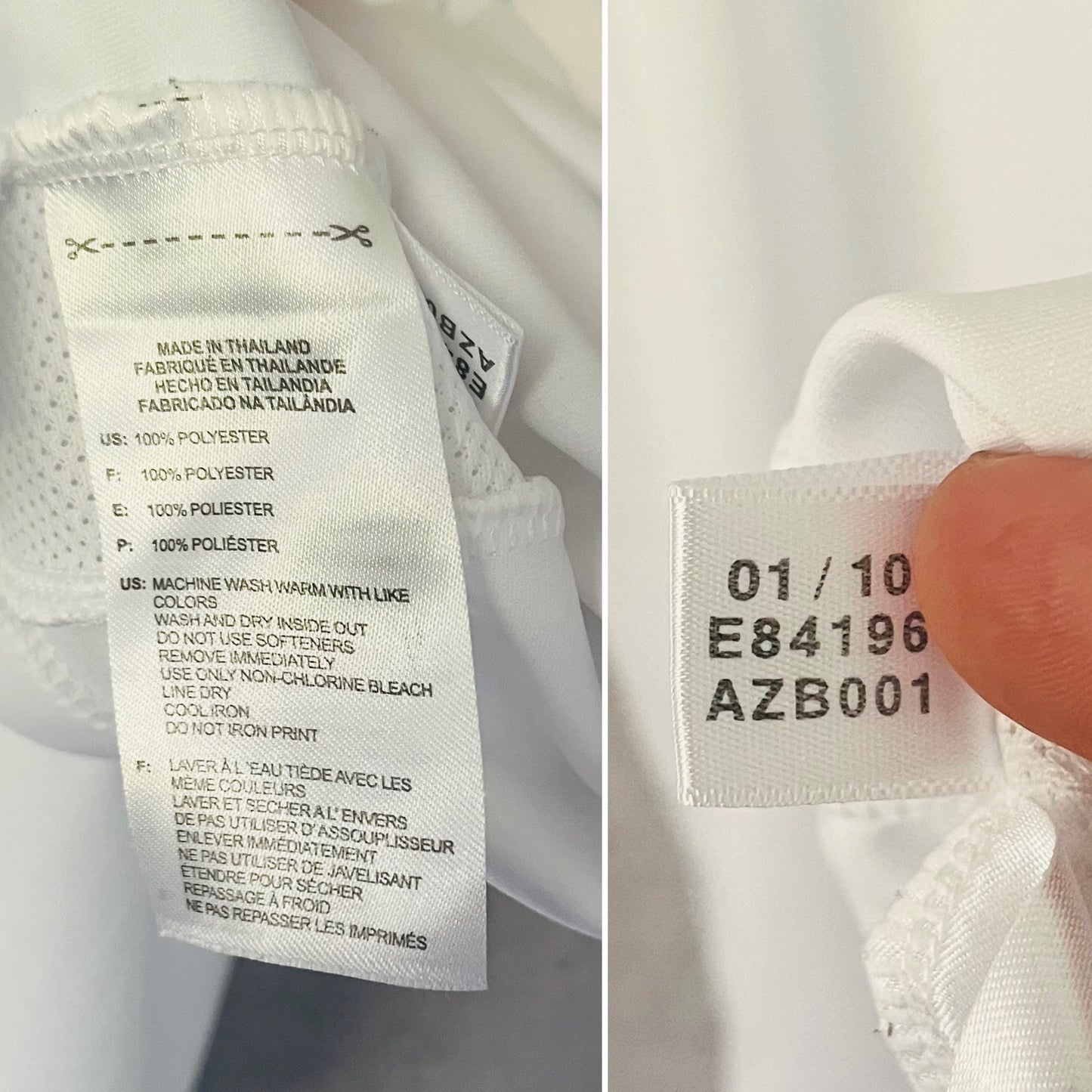 AC Milan away football shirt 2009/10 Beckham Large