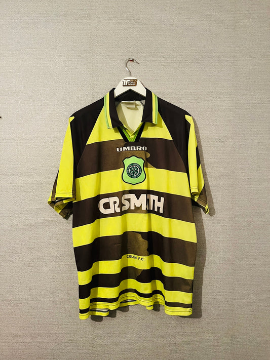 Glasgow Celtic away football shirt 1996/97 XXL
