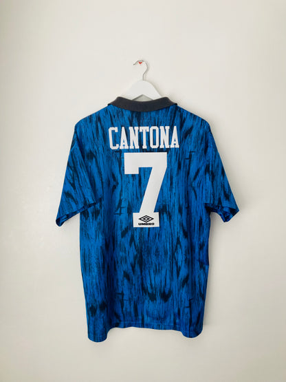 Manchester United away football shirt 1992/93 Cantona Large