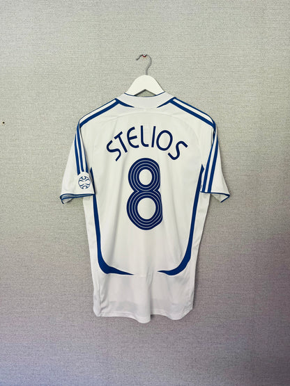 Greece away football shirt 2006/08 Stelios Medium
