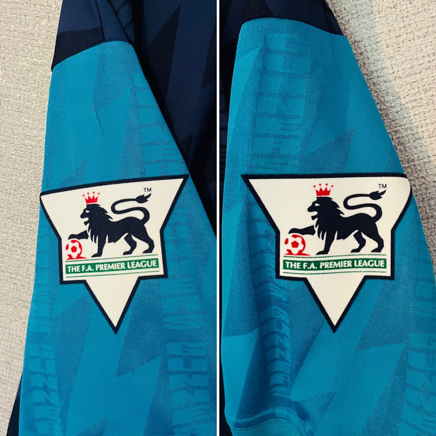 Arsenal away football shirt 1994/95 Wright XL